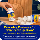 Enzymedica daily Complete Multi-Enzyme Capsules back view