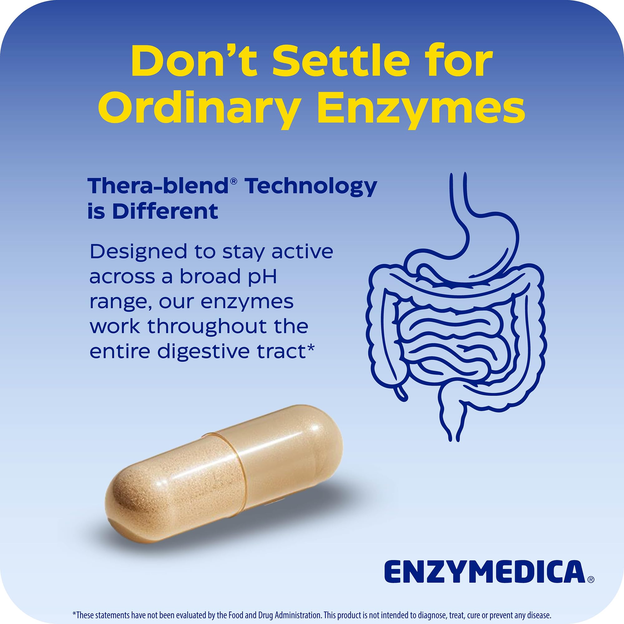 Enzymedica daily Complete + Probiotics supplement with fresh vegetables