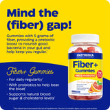 Enzymedica Daily Fiber Gummies showing natural blood orange flavour