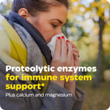 Enzymedica daily wellness Defense Regular Strength capsules with ingredients list