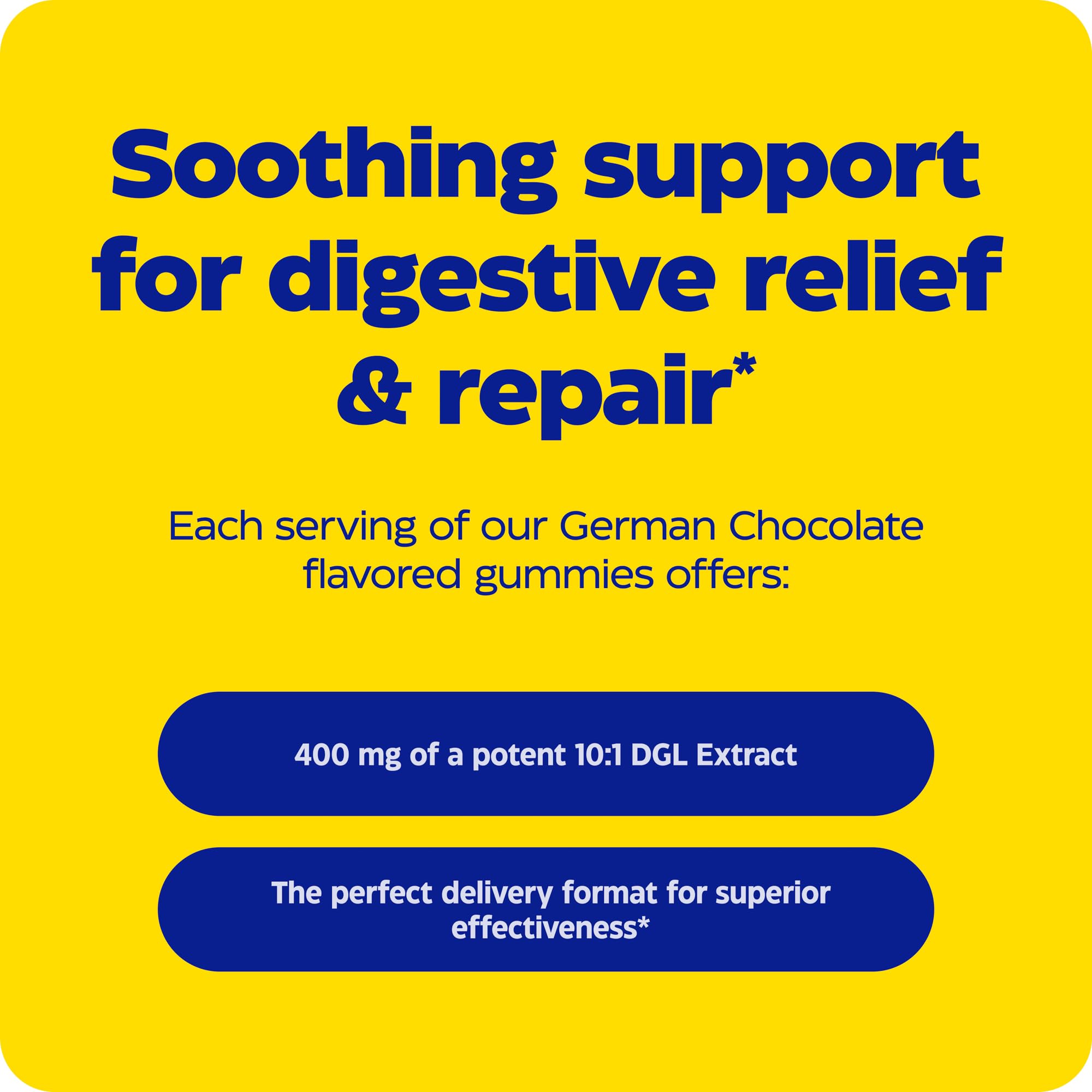 Enzymedica DGL Stomach Soothe Gummies on a kitchen counter