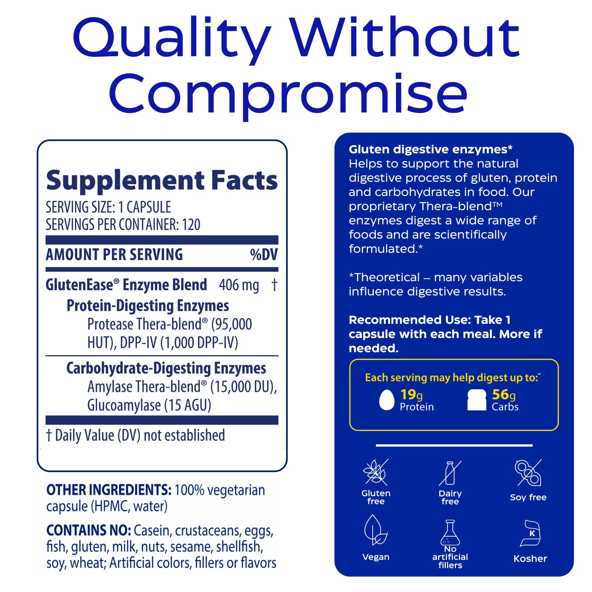 Enzymedica GlutenEase Extra Strength supplement lifestyle scene