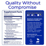 Enzymedica Lactase Supplement 14g with a measuring spoon