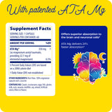 Enzymedica Magnesium Mind supplement capsules in hand