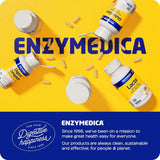 Enzymedica Multi-Enzymes 3-in-1 Formula 14g displayed on kitchen counter