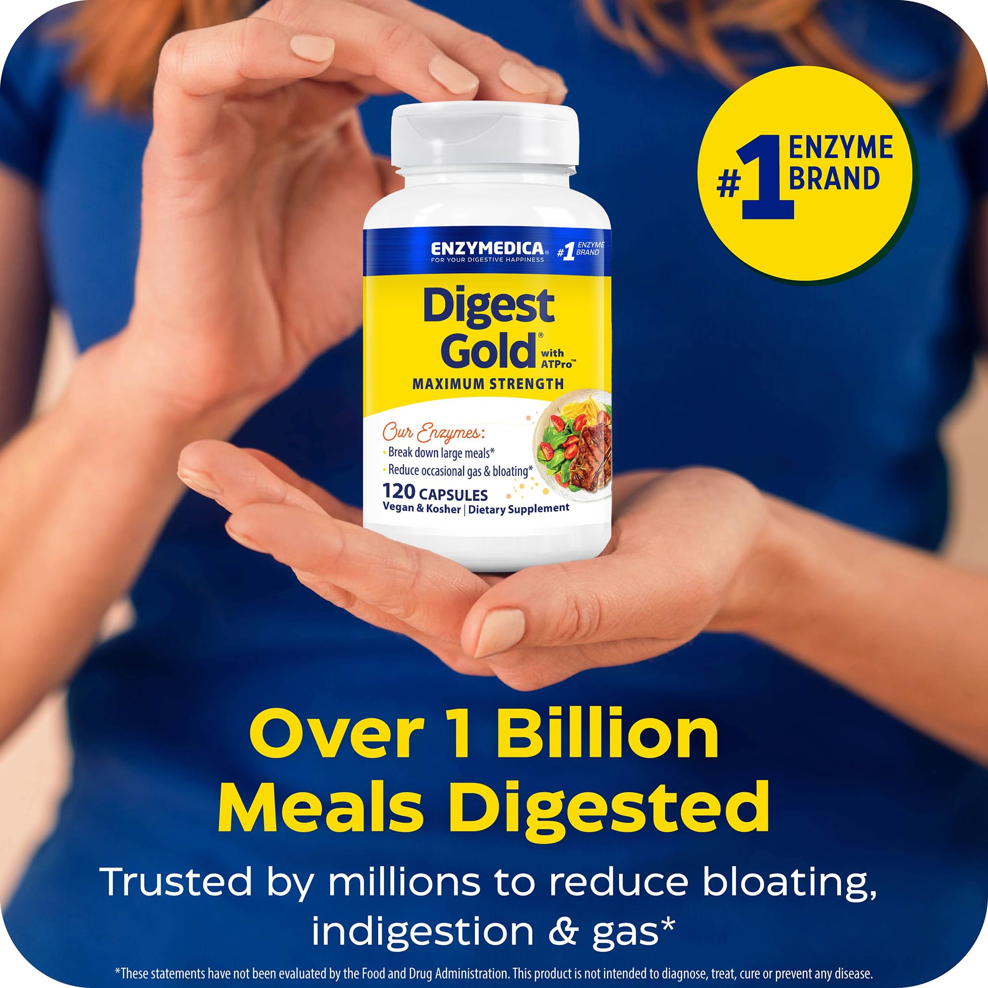 Enzymedica Multi-Enzymes 91g lifestyle scene