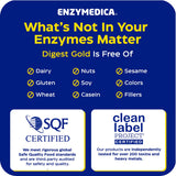 Enzymedica Multi-Enzymes 91g with other supplements