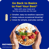 Enzymedica Multi-Enzymes capsule bottle with a measuring spoon