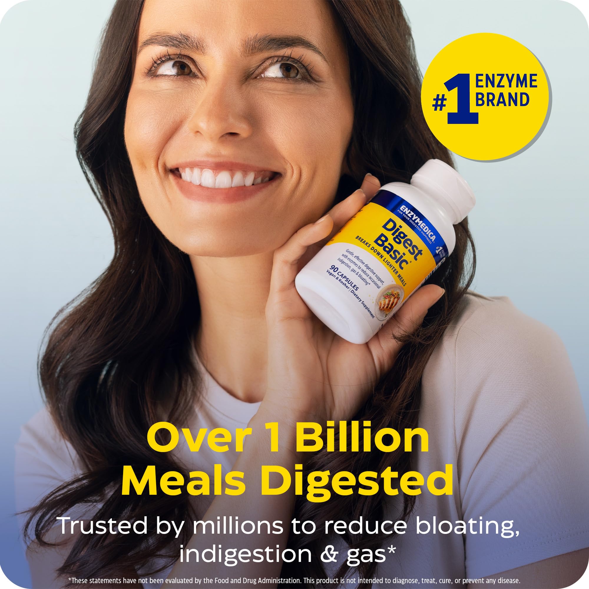 Enzymedica Multi-Enzymes ingredients list on packaging