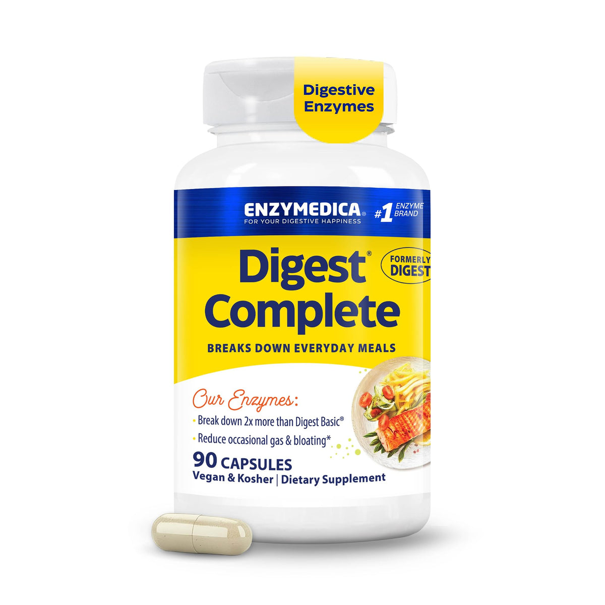 Enzymedica Multi-Enzymes Supplement 45g front view