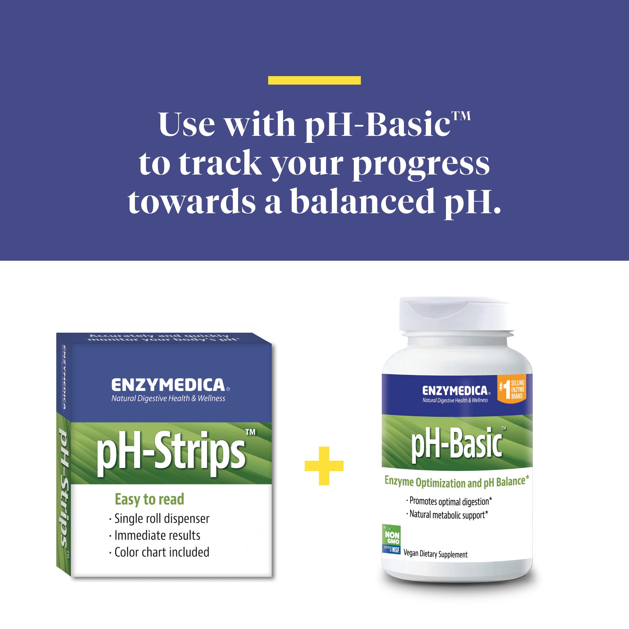 Enzymedica pH Strips being used for testing