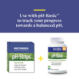 Enzymedica pH Strips being used for testing