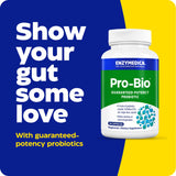 Enzymedica Pro-Bio Probiotic Capsules side view showing capsule details