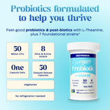 Enzymedica Probiotic Capsules 50 Billion CFU with a measuring spoon