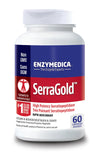 Enzymedica SerraGold Serrapeptase 100,000 SPU supplement front view