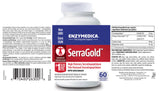 Enzymedica SerraGold Serrapeptase capsule close-up