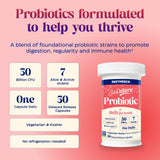 Enzymedica SubCulture Probiotic Capsules open bottle with capsules