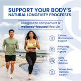 eon labs Spermidine Supplement capsules in hand