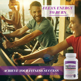 EPG Yohimbe Herbal Supplement capsules with water