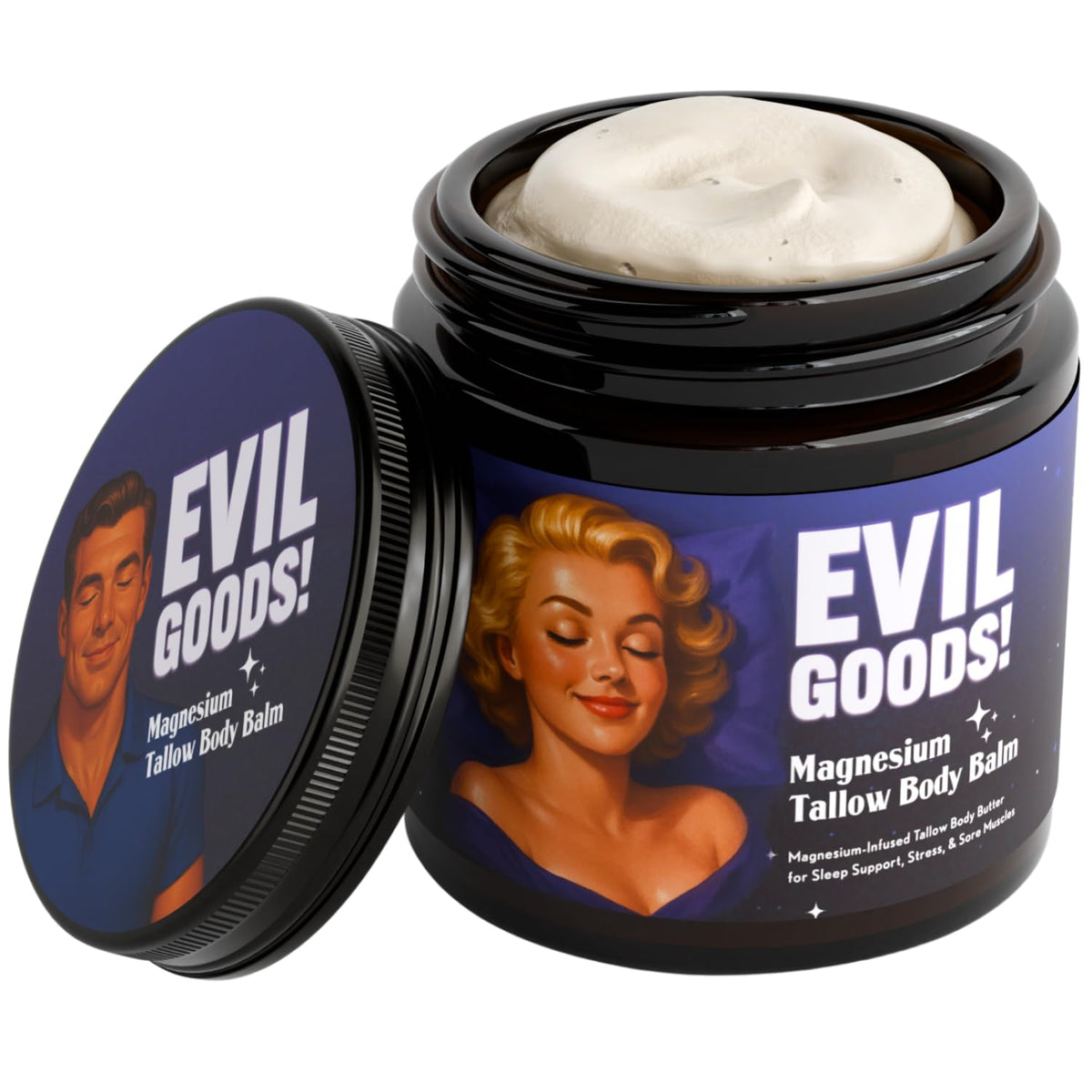 EPIK Magnesium-Infused Beef Tallow Balm 308g front view