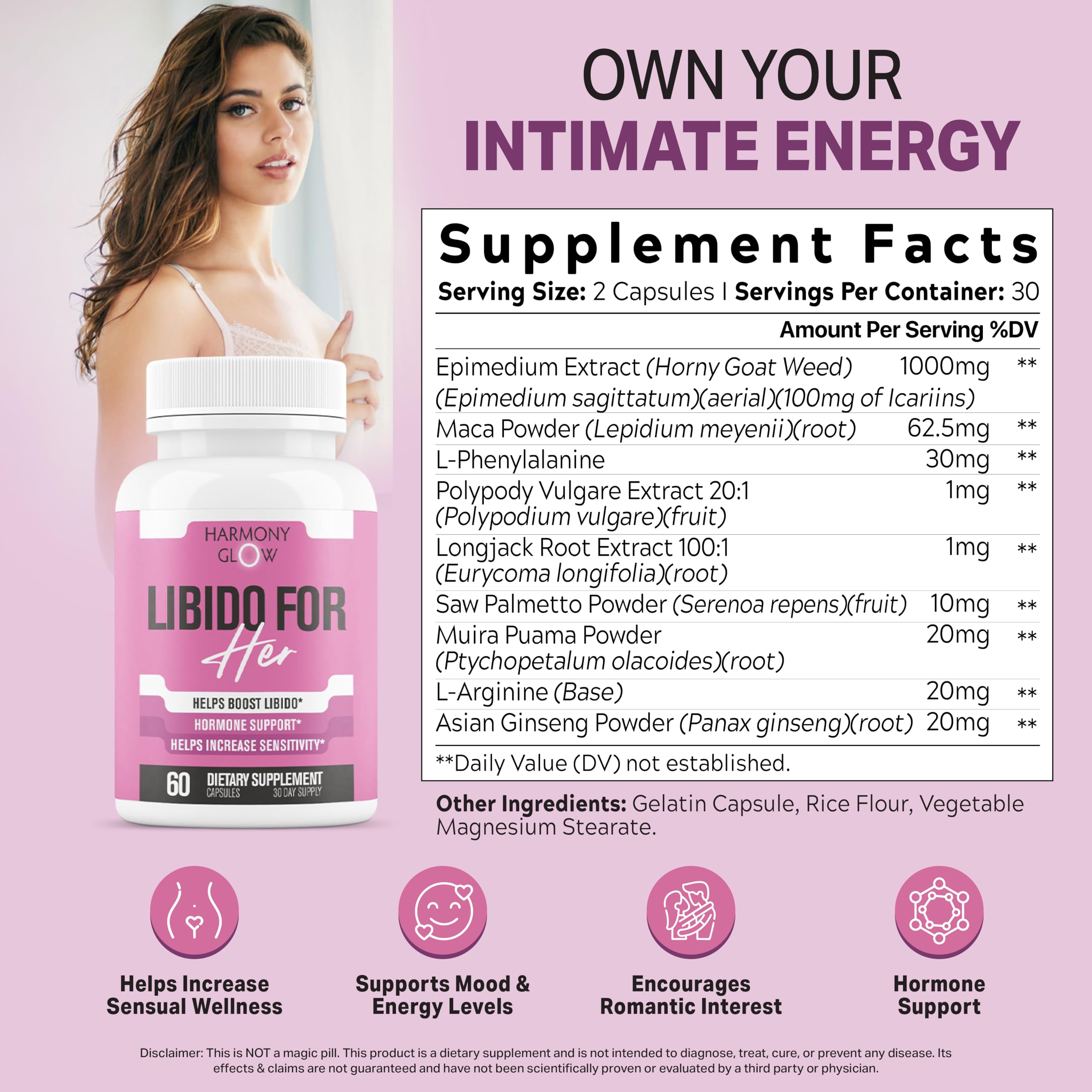 EPN Supplements Libido for Her bottle with label