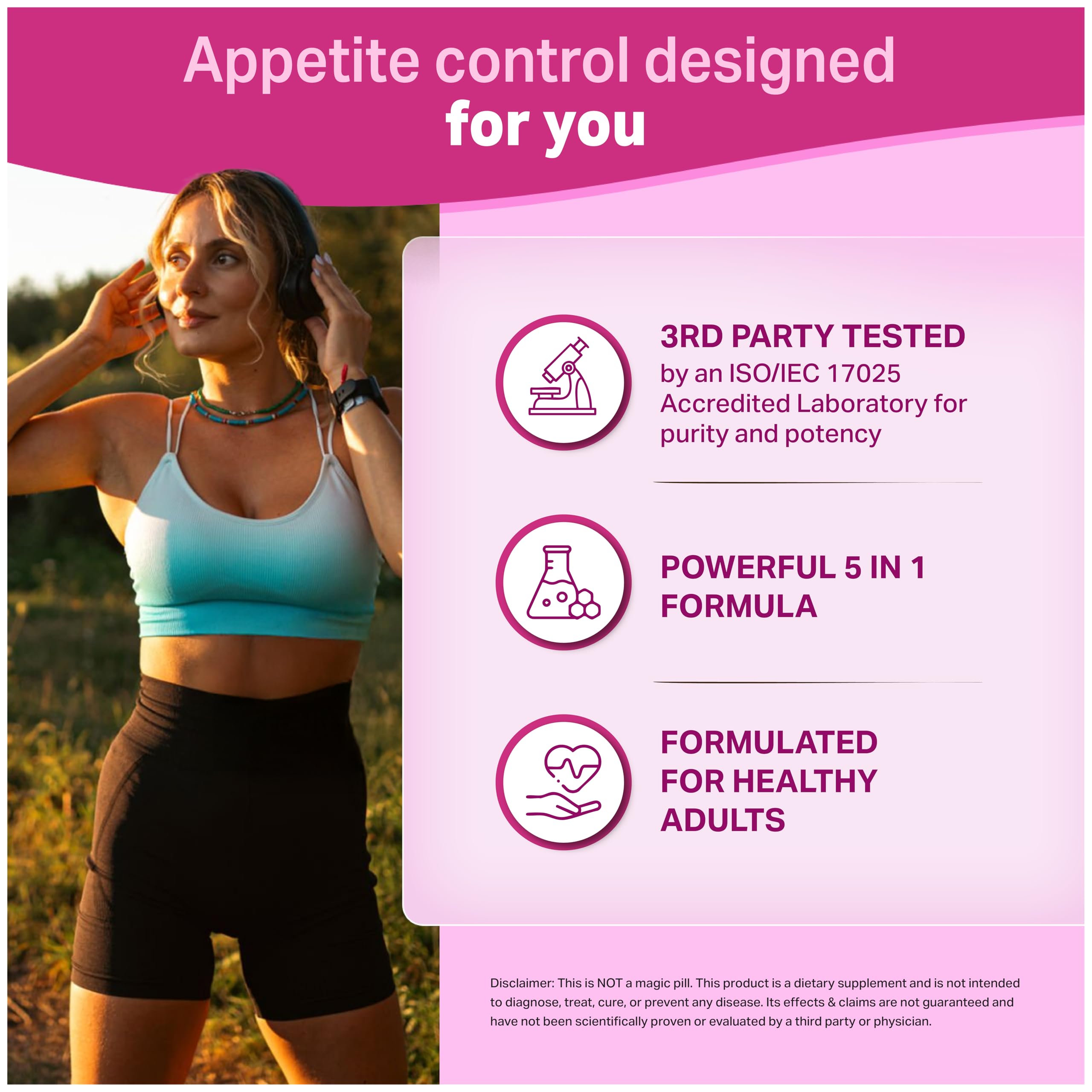 EPN Supplements Weight Management Support Capsules on a kitchen counter