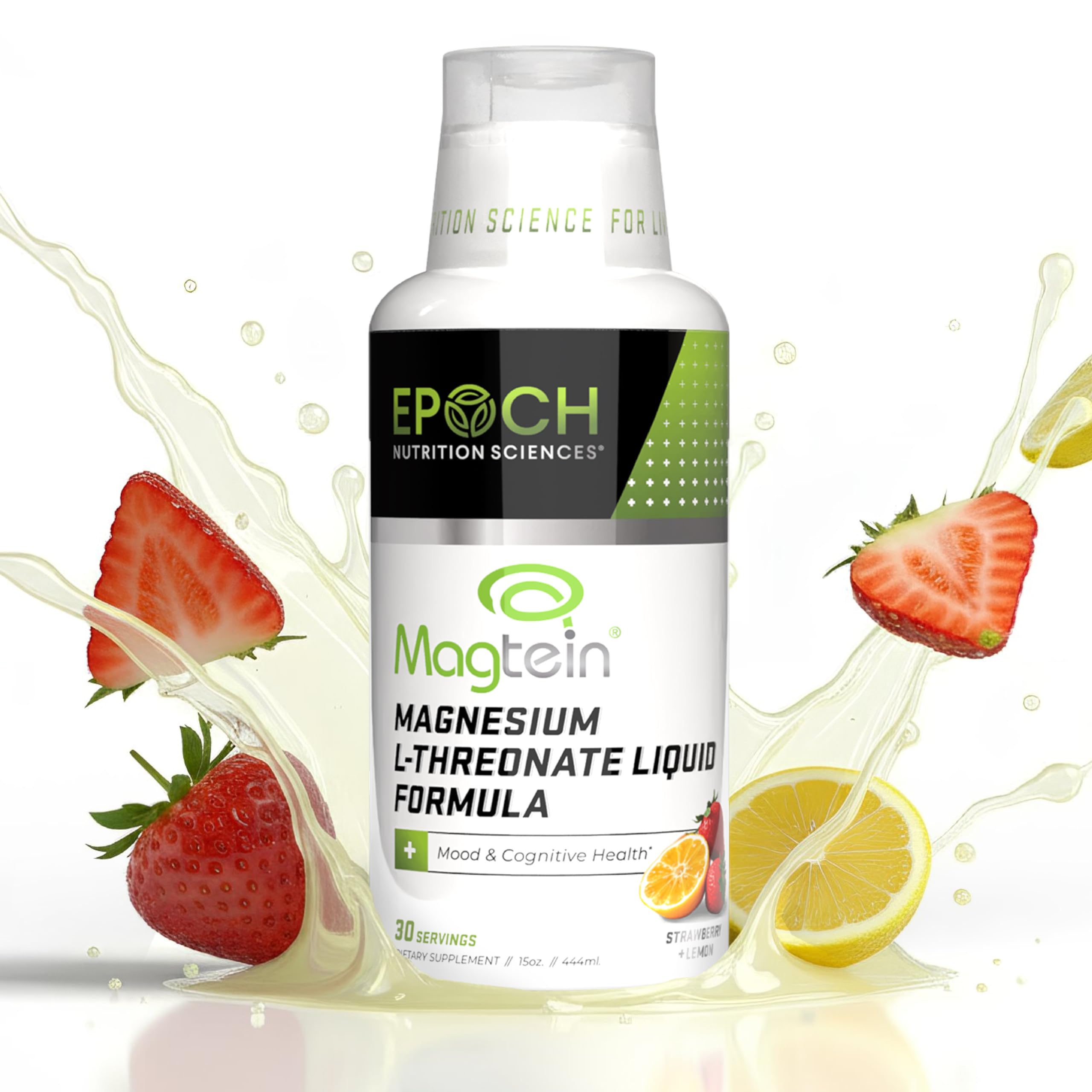 Epoch Nutrition Sciences Magnesium L-Threonate Liquid front view