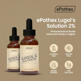 EPOTHEX Iodine Supplement dropper bottle with clear liquid