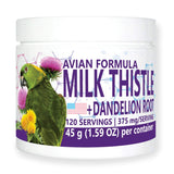 Equa Holistics Avian Milk Thistle + Dandelion Root supplement container front view