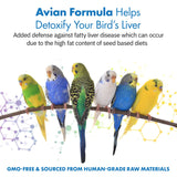 Equa Holistics Avian Milk Thistle + Dandelion Root supplement scoop size guide