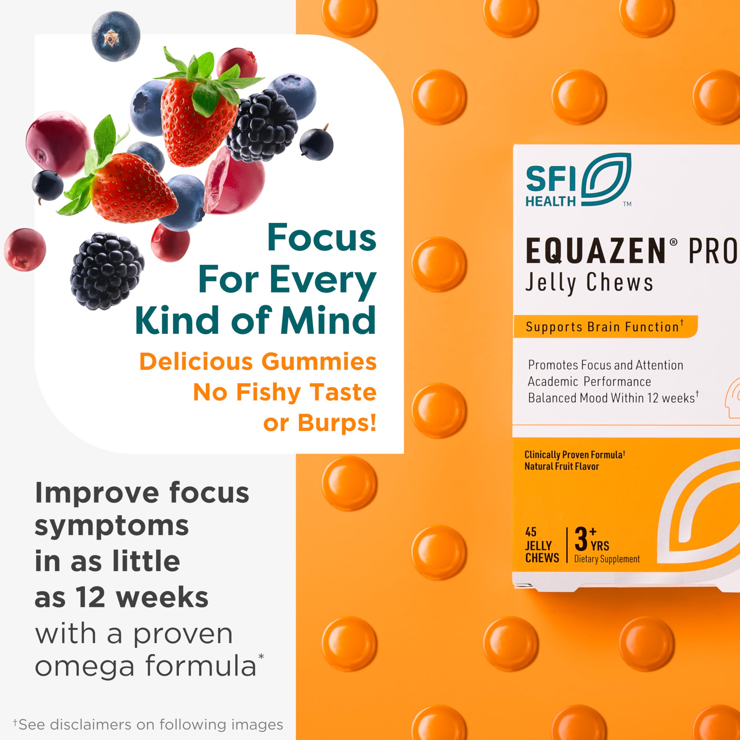 Equazen Pro Jelly Chews showing individual jelly chews