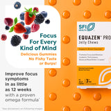 Equazen Pro Jelly Chews showing individual jelly chews