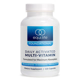 Equilife Activated Multivitamin Supplement front view with packaging