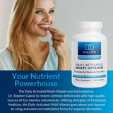 Equilife Activated Multivitamin Supplement lifestyle scene on a kitchen counter