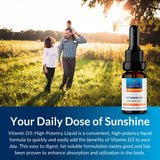 Equilife Liquid Vitamin D3 Supplement 25mcg with ingredients list