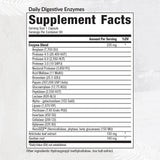 Equilife Multi-Enzyme Supplement side view with label