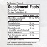 Equilife Vitamin C Capsules side view with label