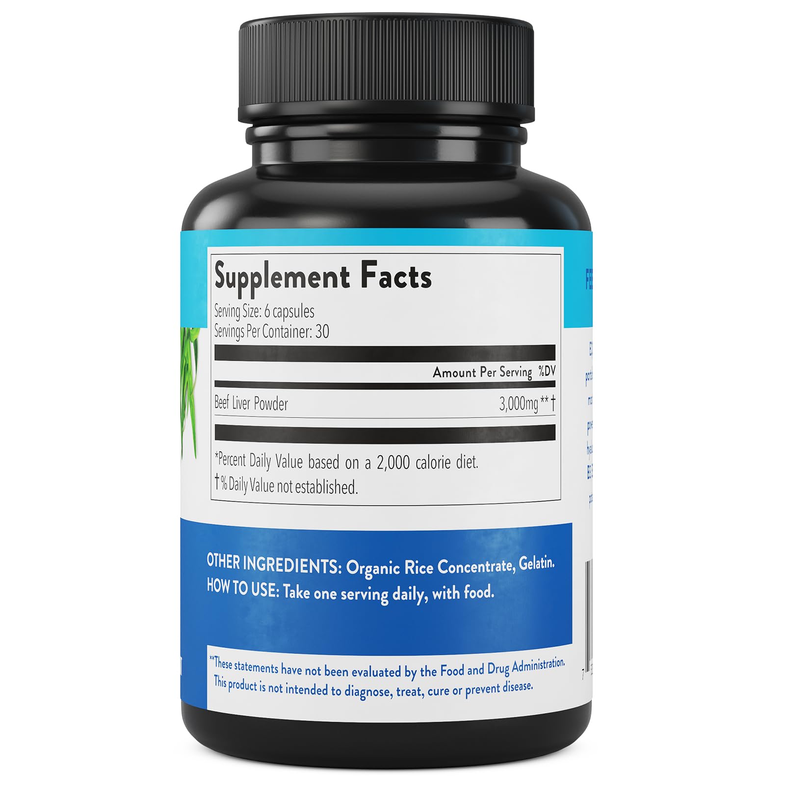 Equip Beef Liver Capsules packaging and contents