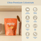 Equip Bovine Colostrum Gummies with a spoon