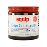 Equip Core Colostrum Bovine Powder front view with packaging