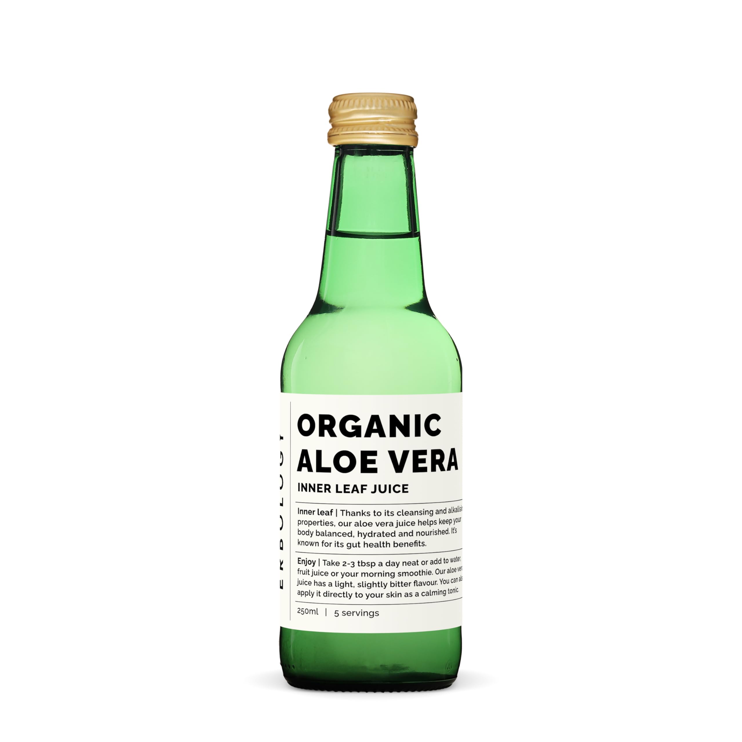 Erbology Aloe Vera Juice 200g front view