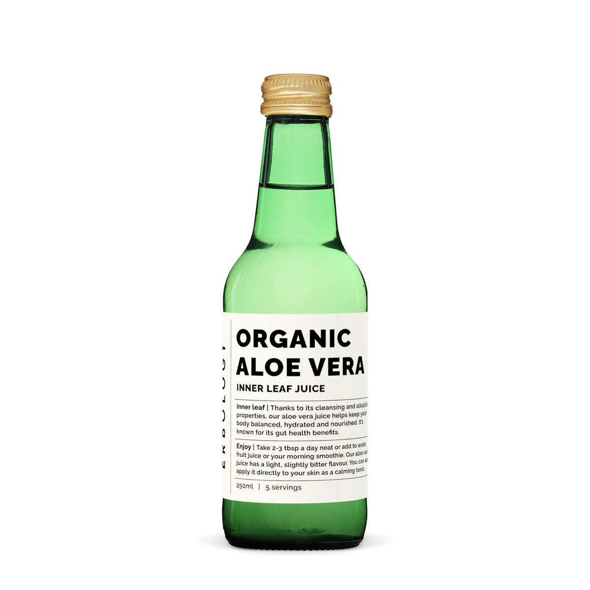 Erbology Aloe Vera Juice 200g front view