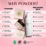 EROTICGEL Nuru Massage Gel Powder 40g bamboo lid close-up