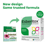 ESBERITOX Echinacea Herbal Supplement side view showing tablet count