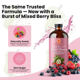 Essence Herbs Soursop Bitters Liquid with Mixed Berries ingredients list