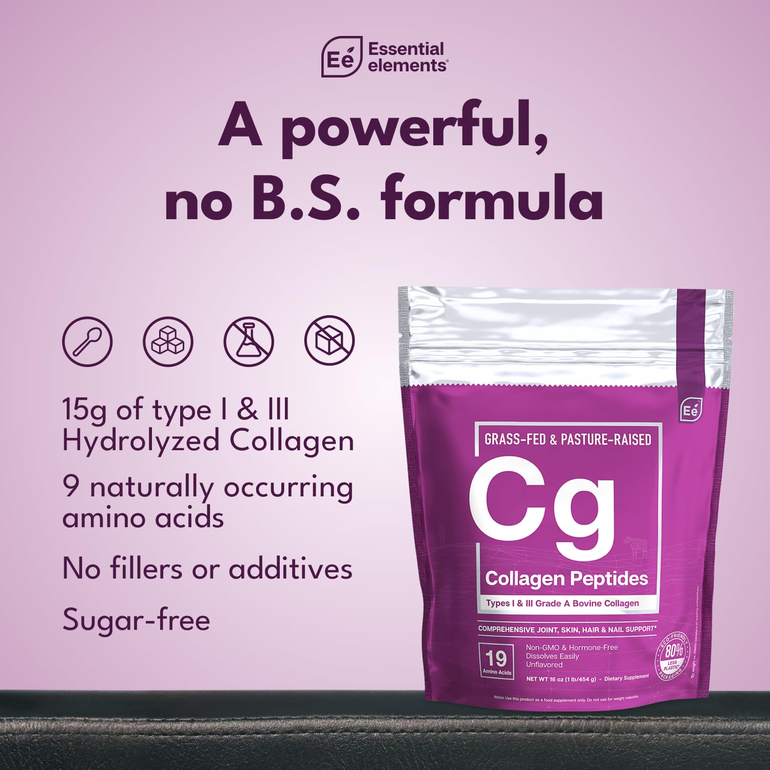 Essential Elements Collagen Peptides ingredients list