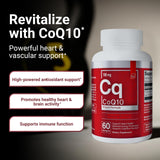 Essential Elements CoQ10 Daily Energy Supplement capsule close-up