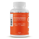 Essential Elements Glucosamine Chondroitin supplement lifestyle scene with healthy snacks