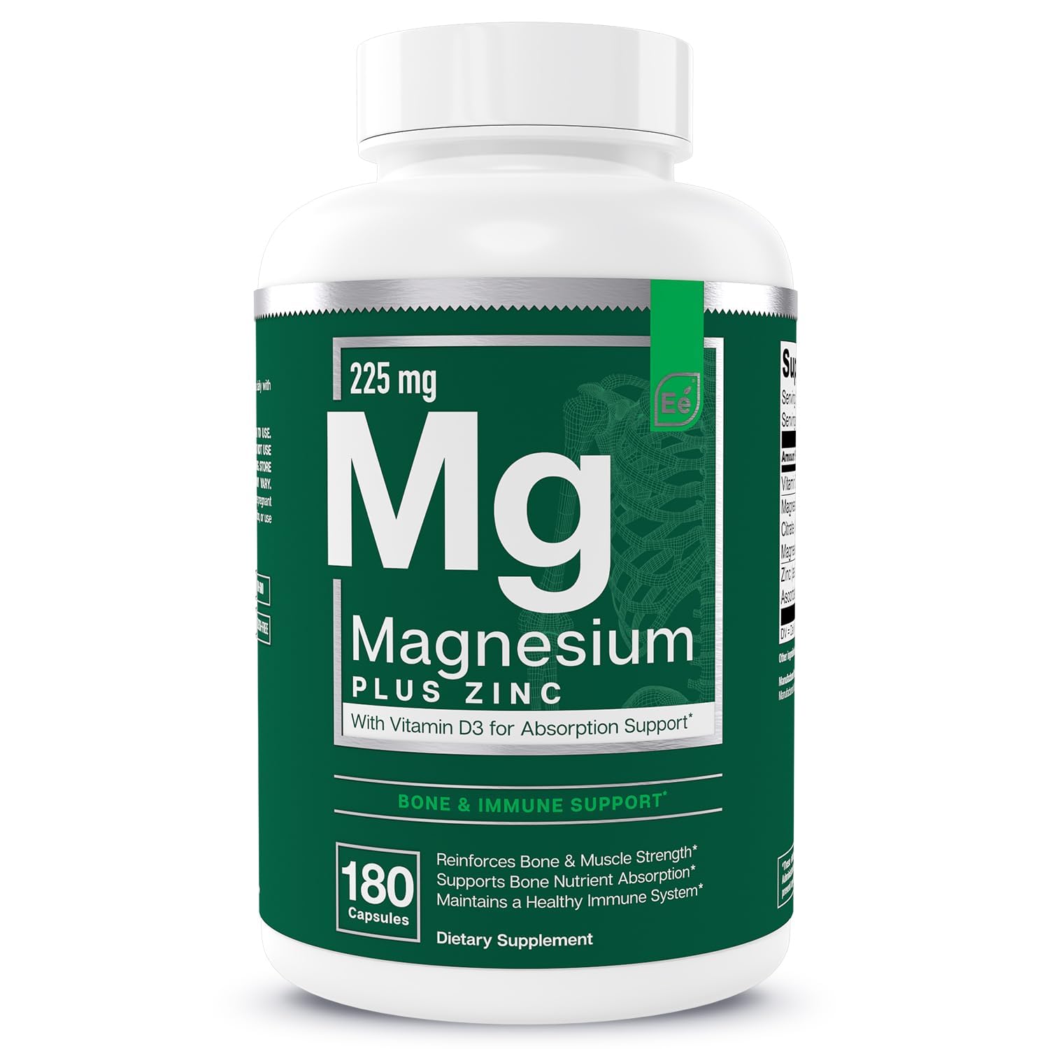 Essential Elements Magnesium Supplement front view