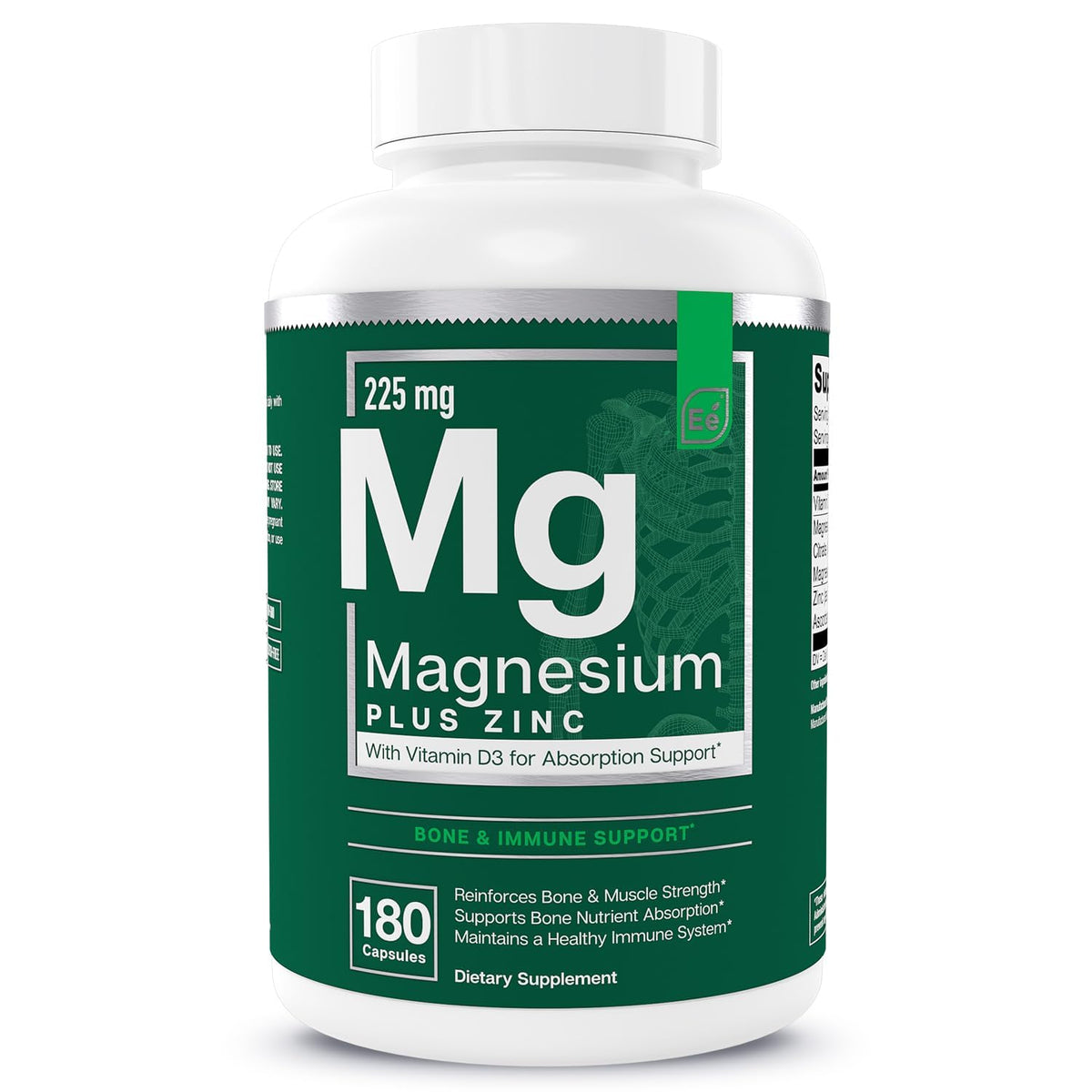 Essential Elements Magnesium Supplement front view